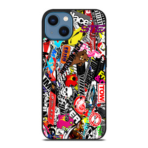 JMD STYLE VINILO STICKER BOMB iPhone 14 Case JMD STYLE VINILO STICKER BOMB iPhone 14 Case