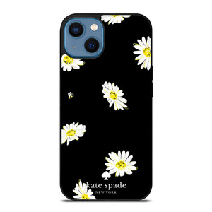 KATE SPADE FLOWER IN BLACK iPhone 14 Case