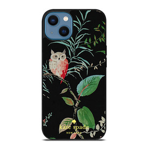 KATE SPADE OWLISH BLACK iPhone 14 Case