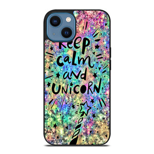 KEEP CALM AND UNICORN iPhone 14 Case