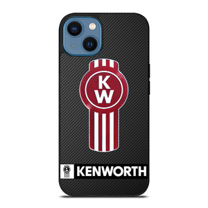 KENWORTH TRUCK LOGO CARBON iPhone 14 Case