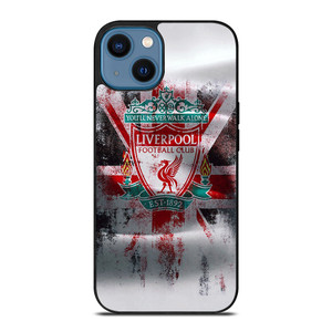 LIVERPOOL FC LOGO ENGLAND FLAG iPhone 14 Case