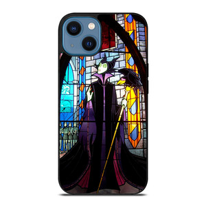 MALEFICENT DISNEY SLEEPING BEAUTY GLASS iPhone 14 Case