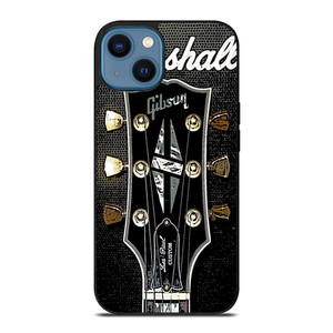 MARSHALL X GIBSON GUITAR HEADSTOCK iPhone 14 Case
