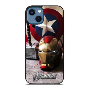 MARVEL AVENGER TEAM CAPTAIN AMERICA IRONMAN THOR iPhone 14 Case