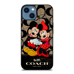 MICKEY MINNIE MOUSE COACH iPhone 14 Case MICKEY MINNIE MOUSE COACH iPhone 14 Case