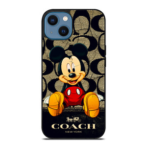 MICKEY MOUSE COACH DISNEY iPhone 14 Case MICKEY MOUSE COACH DISNEY iPhone 14 Case