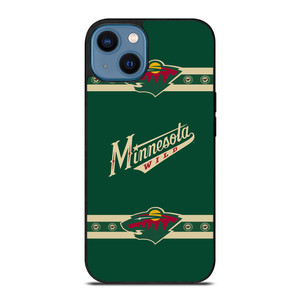 MINNESOTA WILD LOGO iPhone 14 Case MINNESOTA WILD LOGO iPhone 14 Case