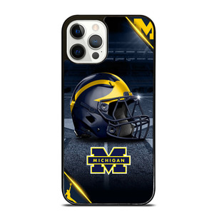 MICHIGAN WOLVERINES FOOTBALL 3 iPhone 12 Pro Case MICHIGAN WOLVERINES FOOTBALL 3 iPhone 12 Pro Case