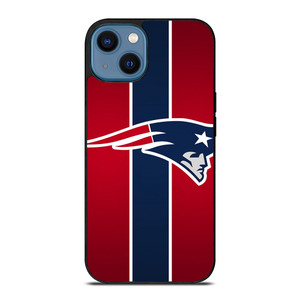 NEW ENGLAND PATRIOTS LOGO STRIPE iPhone 14 Case