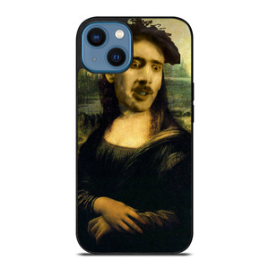 NICOLAS CAGE MONALISA 1 iPhone 14 Case NICOLAS CAGE MONALISA 1 iPhone 14 Case