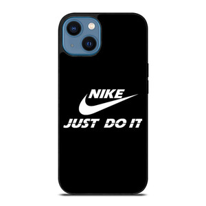 NIKE JUST DO IT BLACK iPhone 14 Case