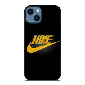 NIKE YELLOW ROPE LOGO iPhone 14 Case NIKE YELLOW ROPE LOGO iPhone 14 Case