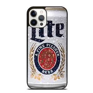 MILLER LITE BEER CAN iPhone 12 Pro Case MILLER LITE BEER CAN iPhone 12 Pro Case