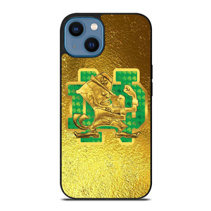 NOTRE DAME FIGHTING IRISH GOLD iPhone 14 Case