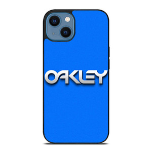 OAKLEY LOGO BLUE SOLID iPhone 14 Case OAKLEY LOGO BLUE SOLID iPhone 14 Case