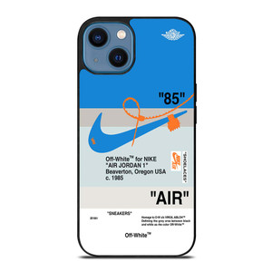 OFF WHITE NIKE AIR JORDAN iPhone 14 Case