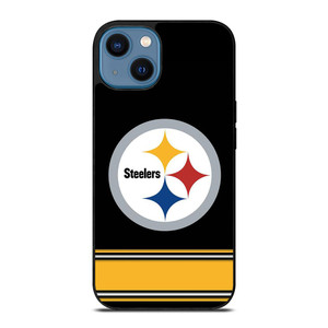 PITTSBURGH STEELERS LOGO STRIPE iPhone 14 Case
