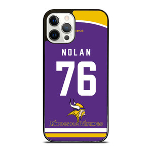 MINNESOTA VIKINGS NOLAN iPhone 12 Pro Case MINNESOTA VIKINGS NOLAN iPhone 12 Pro Case