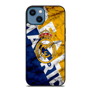 REAL MADRID MARBLE ART LOGO iPhone 14 Case