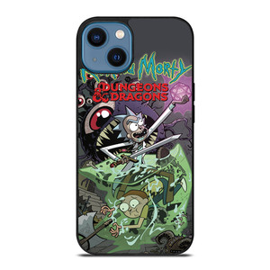 RICK AND MORTY VS DUNGEONS DRAGONS iPhone 14 Case