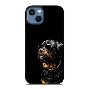 ROTTEILER DOG GLASSES iPhone 14 Case ROTTEILER DOG GLASSES iPhone 14 Case