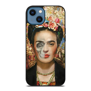 SKULL FRIDA KAHLO iPhone 14 Case SKULL FRIDA KAHLO iPhone 14 Case