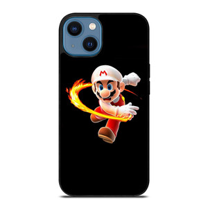 SUPER MARIO FIRE NINTENDO iPhone 14 Case SUPER MARIO FIRE NINTENDO iPhone 14 Case
