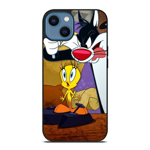 SYLVESTER AND TWEETY iPhone 14 Case SYLVESTER AND TWEETY iPhone 14 Case