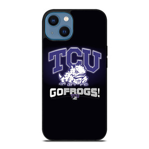 TCU HORNED FROGS COLLEGE iPhone 14 Case TCU HORNED FROGS COLLEGE iPhone 14 Case