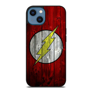 THE FLASH WOODEN iPhone 14 Case THE FLASH WOODEN iPhone 14 Case