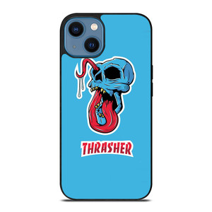 THRASHER LOGO SKULL ARTWORK iPhone 14 Case THRASHER LOGO SKULL ARTWORK iPhone 14 Case