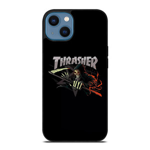 THRASHER LOGO SKULL iPhone 14 Case THRASHER LOGO SKULL iPhone 14 Case