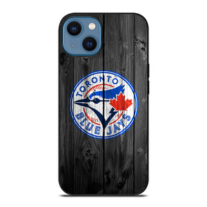 TORONTO BLUE JAYS WOODEN iPhone 14 Case TORONTO BLUE JAYS WOODEN iPhone 14 Case