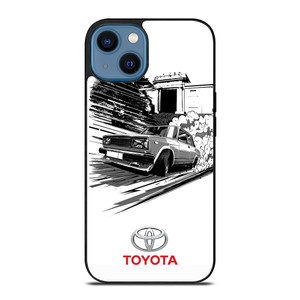 TOYOTA CAR CLASSIC SKETCH iPhone 14 Case TOYOTA CAR CLASSIC SKETCH iPhone 14 Case