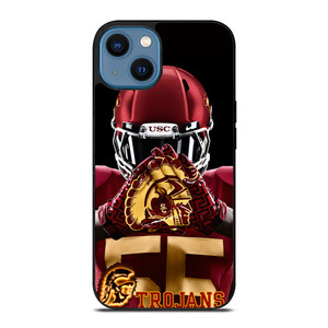 USC TROJANS FOOTBALL iPhone 14 Case USC TROJANS FOOTBALL iPhone 14 Case