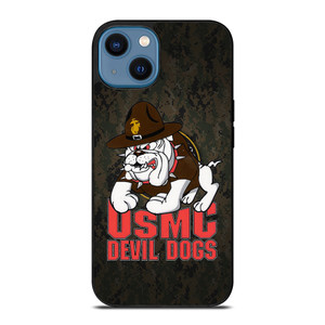 USMC MARINE DEVIL DOGS iPhone 14 Case USMC MARINE DEVIL DOGS iPhone 14 Case