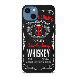 WADE WILSON WHISKEY DEADPOOL iPhone 14 Case WADE WILSON WHISKEY DEADPOOL iPhone 14 Case