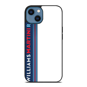 WILLIAMS MARTINI RACING TEAM STRIPE iPhone 14 Case WILLIAMS MARTINI RACING TEAM STRIPE iPhone 14 Case