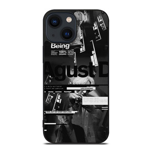 AGUST D BTS NEW ALBUM iPhone 14 Plus Case AGUST D BTS NEW ALBUM iPhone 14 Plus Case