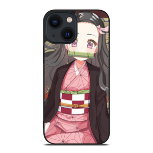 ANIME DEMON SLAYER KIMETSU NO YAIBA CUTE GIRL iPhone 14 Plus Case