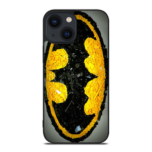 Batman Logo Black Yellow 2 iPhone 14 Plus Case Batman Logo Black Yellow 2 iPhone 14 Plus Case