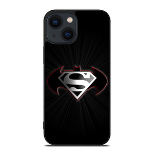 BATMAN VS SUPERMAN SYMBOL iPhone 14 Plus Case BATMAN VS SUPERMAN SYMBOL iPhone 14 Plus Case