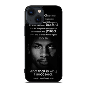 BEST MICHAEL JORDAN QUOTE iPhone 14 Plus Case