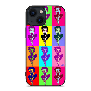BETTY BOOP ART iPhone 14 Plus Case BETTY BOOP ART iPhone 14 Plus Case