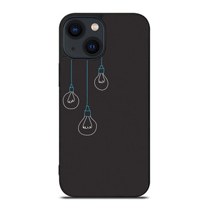 BLACK LIGHT BULBS MINIMALISTIC iPhone 14 Plus Case