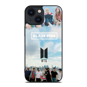 BLACKPINK VS BTS KPOP GROUP iPhone 14 Plus Case BLACKPINK VS BTS KPOP GROUP iPhone 14 Plus Case