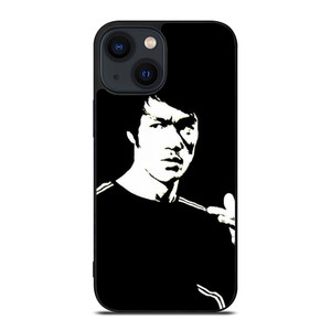 BRUCE LEE BLACK WHITE iPhone 14 Plus Case