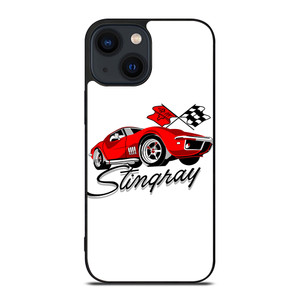 CHEVY RED CAR CARTOON iPhone 14 Plus Case