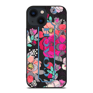 COACH NEW YORK FLOWER iPhone 14 Plus Case